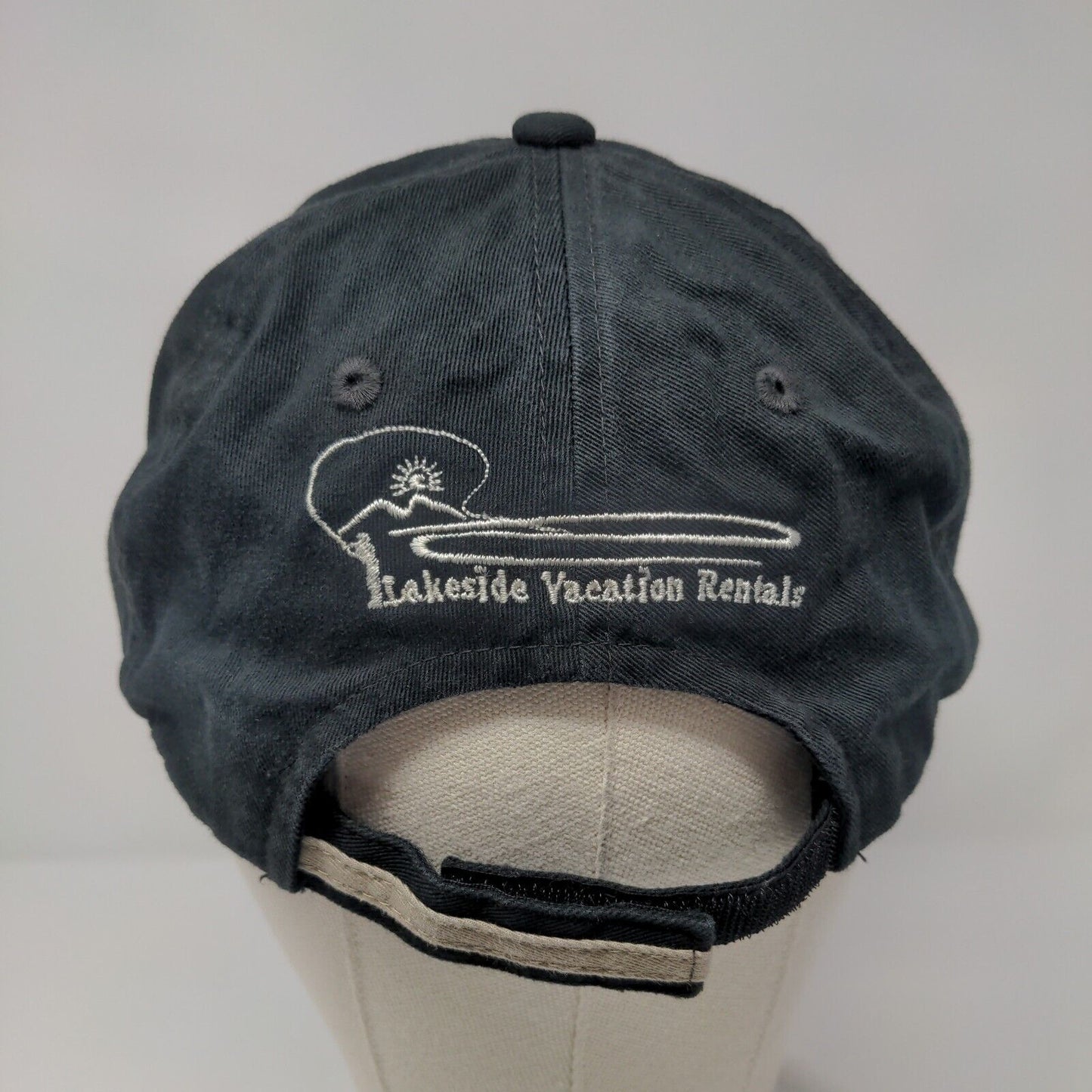 Snow Shoe Golf McCall Idaho Strapback Hat Black OSFA Adjustable Port Authority