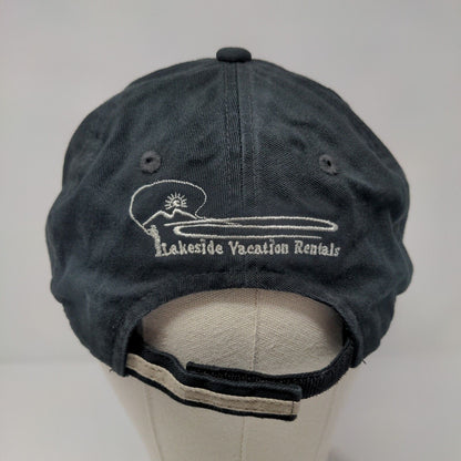 Snow Shoe Golf McCall Idaho Strapback Hat Black OSFA Adjustable Port Authority
