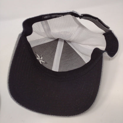 WMS Star Strapback Mesh Back Trucker Hat Gray OSFA Outdoor Cap