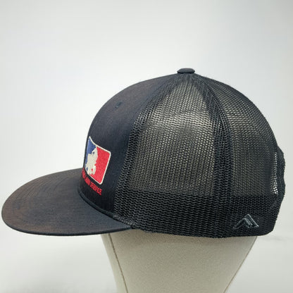 Pacific Headwear Trucker Hat Blue One Size All Pro Lawn Service Mower Snapback