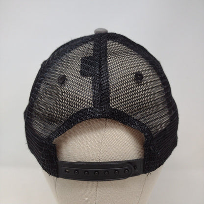 Tyler's Texas Patch Snapback Mesh Back Trucker Hat Gray OSFA Colorblock