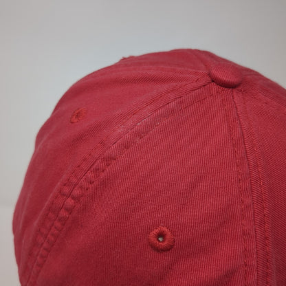 United States Coast Guard Slideback Hat Red One Size Leather Strap