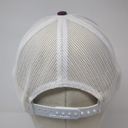 Texas Longhorns Trucker Hat Red One Size Adjustable Mesh Back Richardson