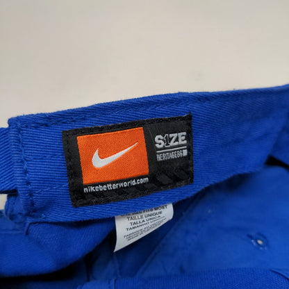 Nike S1ze Heritage86 Men's Slideback Hat Blue Size OSFM Embroidered Swoosh Logo