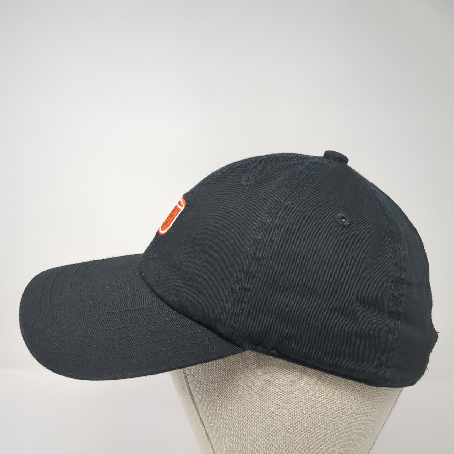 Bulletproof Slideback Baseball Cap Black One Size Adjustable Embroidered 6 Panel