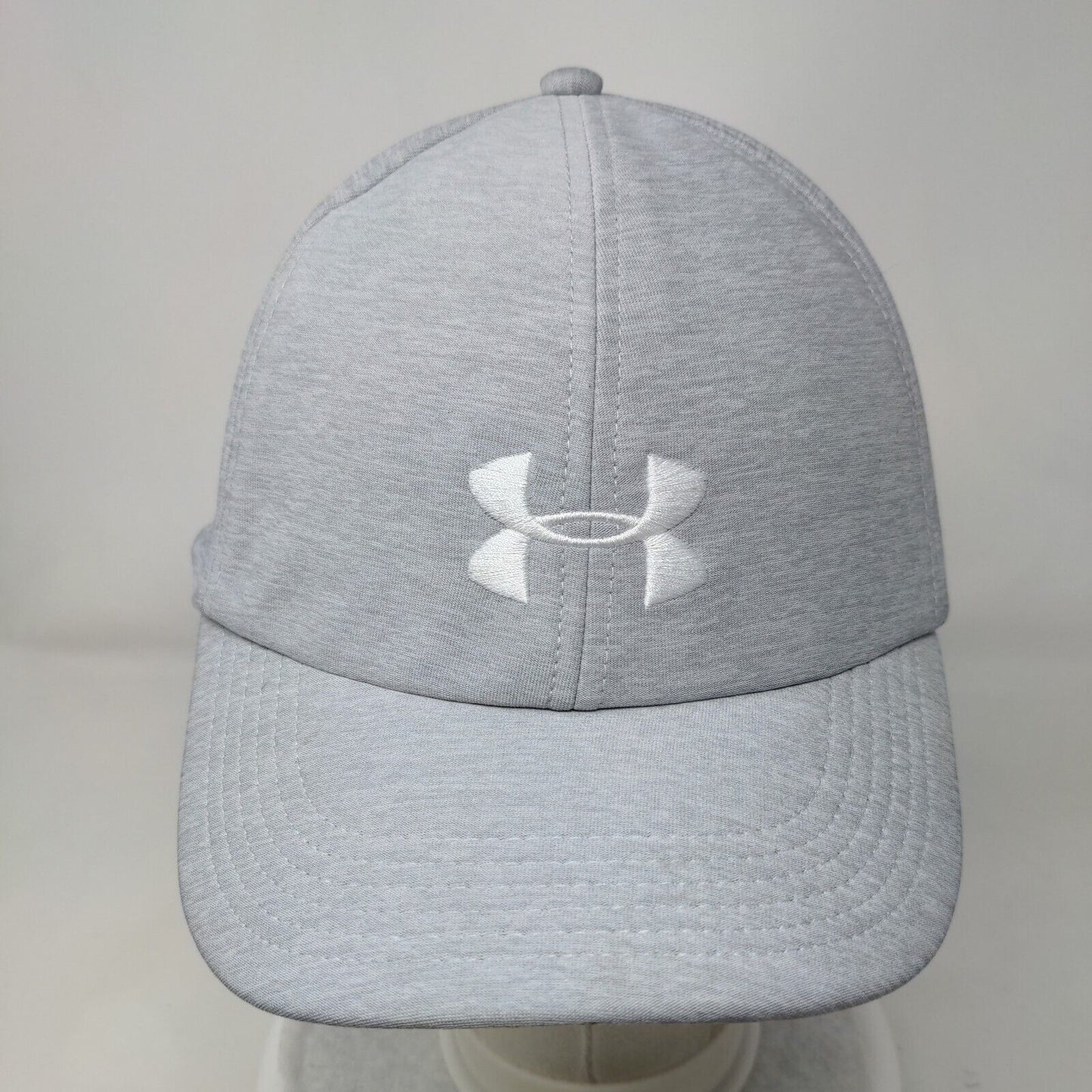 Under Armour Women's Slideback Hat Gray OSFA Adjustable Embroidered