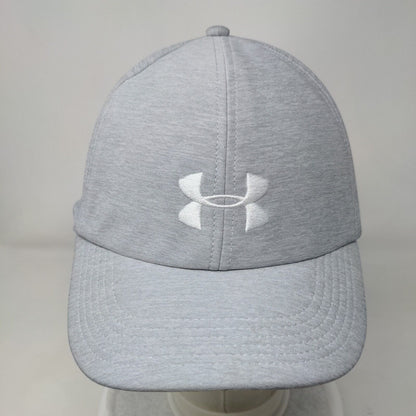 Under Armour Women's Slideback Hat Gray OSFA Adjustable Embroidered