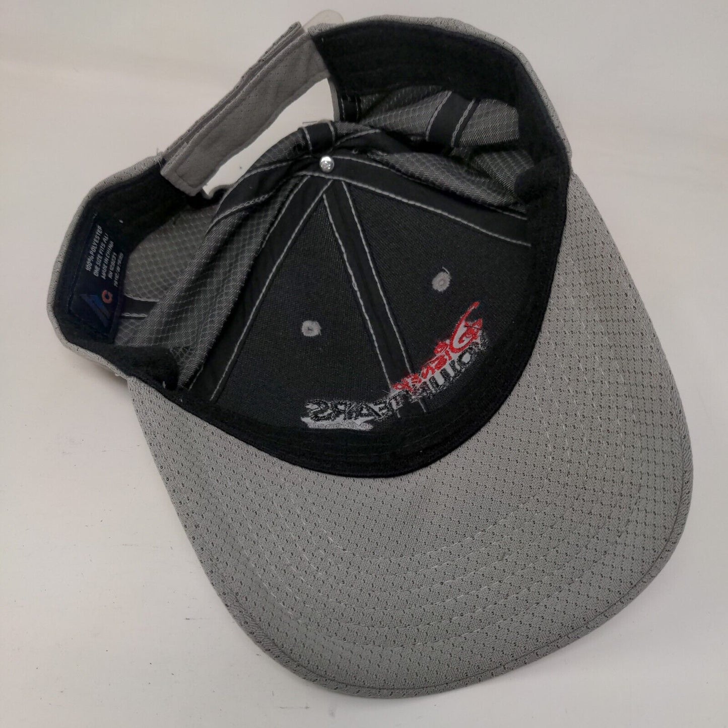 Disney Voluntears Strapback Hat Gray OSFA Adjustable Embroidered W/Tags