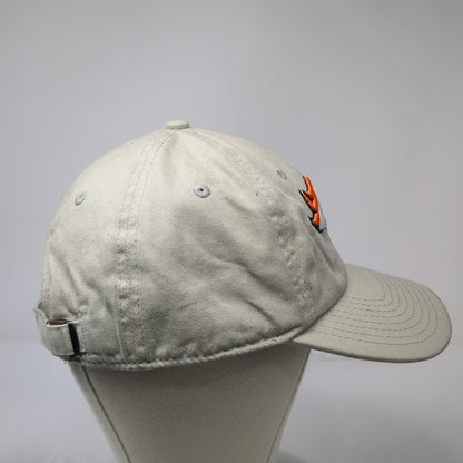 Denver Broncos NFL Team Apparel Cap Hat Beige One Size Cotton Slideback Horse
