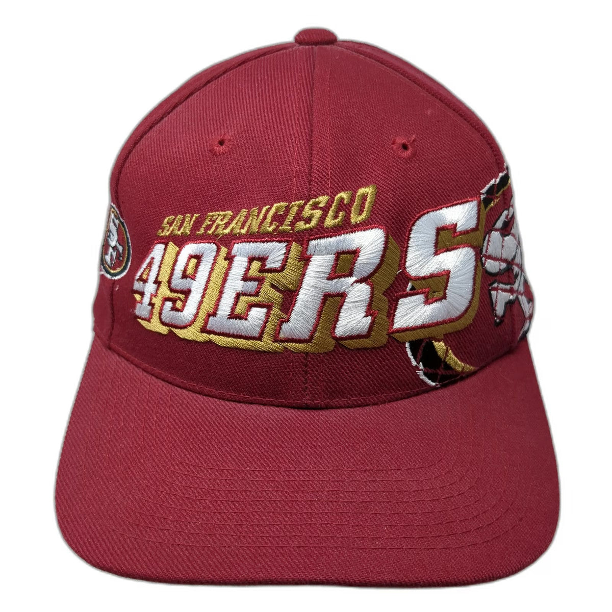Sports Specialties San Francisco 49ers NFL Snapback Hat Red Vintage Green Brim
