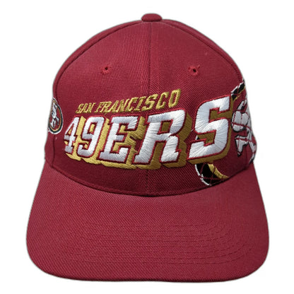 Sports Specialties San Francisco 49ers NFL Snapback Hat Red Vintage Green Brim