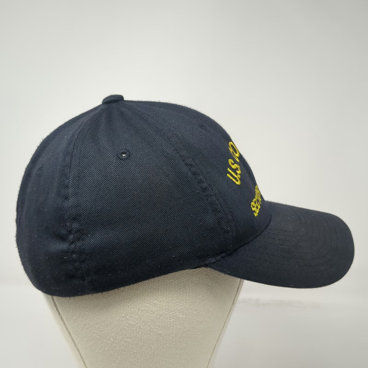 Flexfit Baseball Cap Blue One Size US Coast Guard Sector New York Hat Elastic