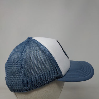 Make Everyday Earth Day Snapback Mesh Back Trucker Hat Blue OSFM Mighty Fine