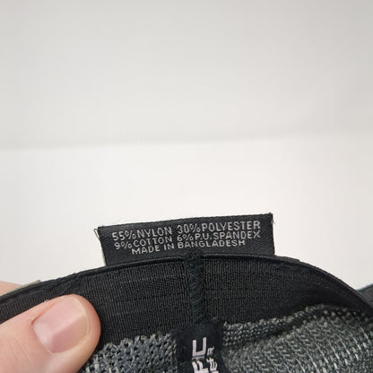 N Boise Fitted Mesh Back Trucker Hat Gray 6 7/8-7 3/8 Pacific Headwear