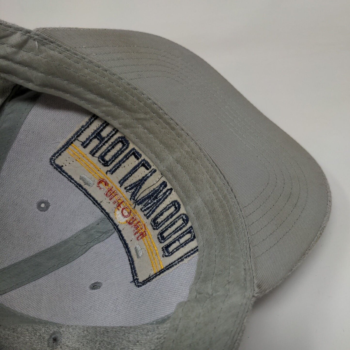 California Hollywood The Golden State License Plate Snapback Hat Gray One Size