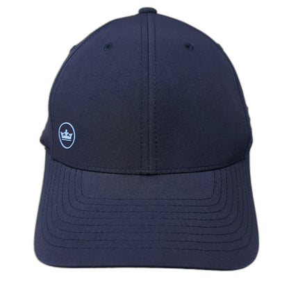 Peter Millar Baseball Cap Blue One Size Strapback Belle Haven Crown Logo Hat