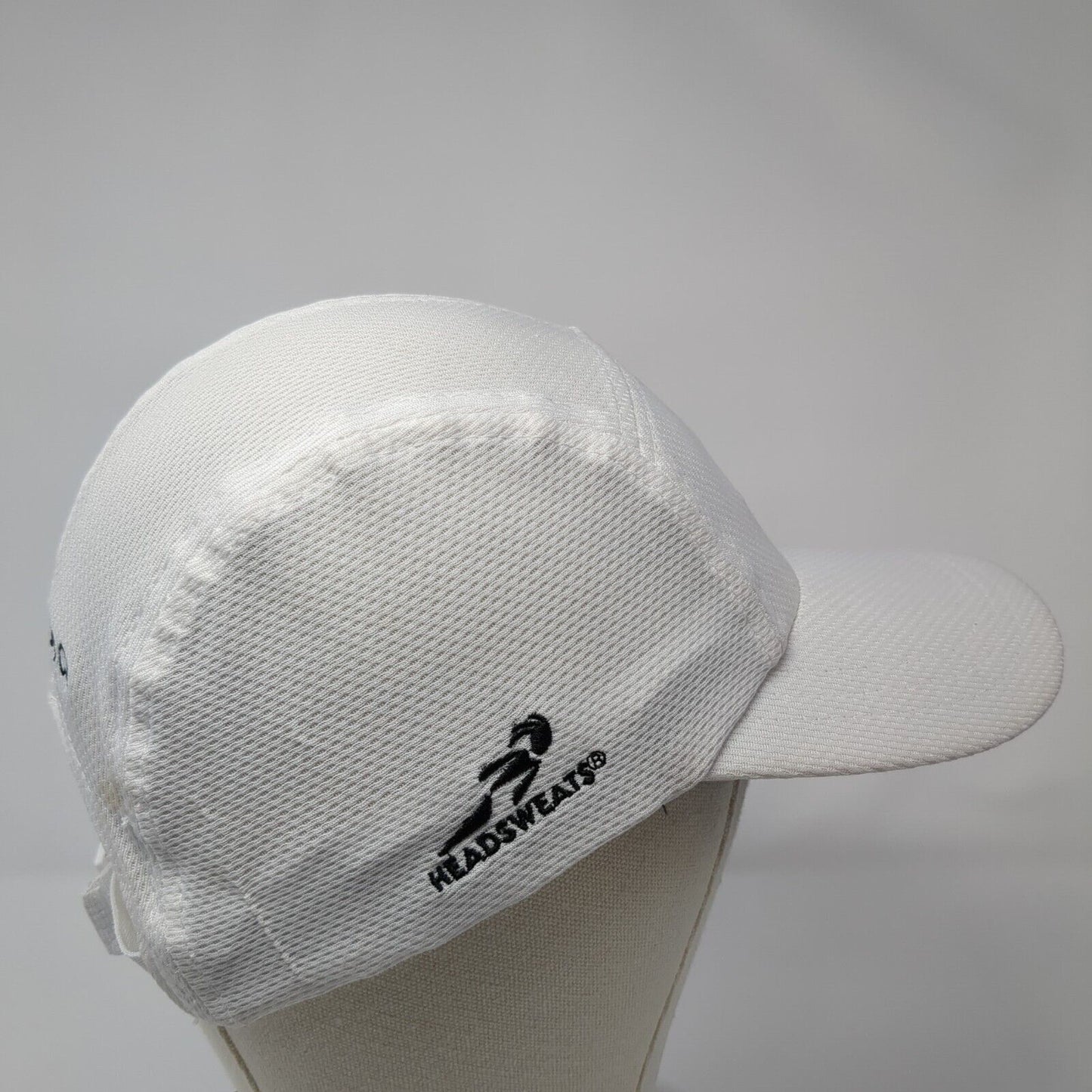 Shu's Idaho Running Co. Slideback Hat White OS Adjustable Embroidered Headsweats
