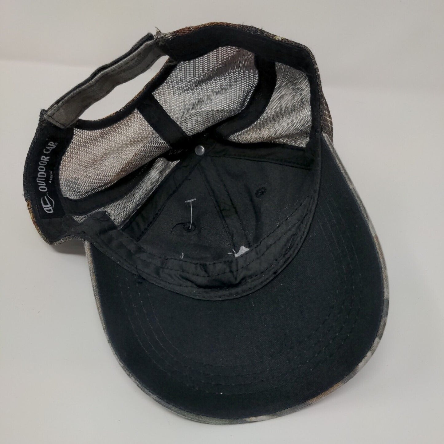 True North Steel Strapback Mesh Back Trucker Hat Camo Adult Outdoor Cap