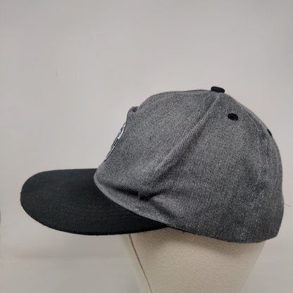 The Legend Will Keep Going Snapback Hat Gray One Size Adjustable Patch Logo