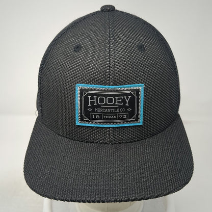 Hooey Trucker Hat Black One Size Snapback Mesh Back Texas Mercantile Patch