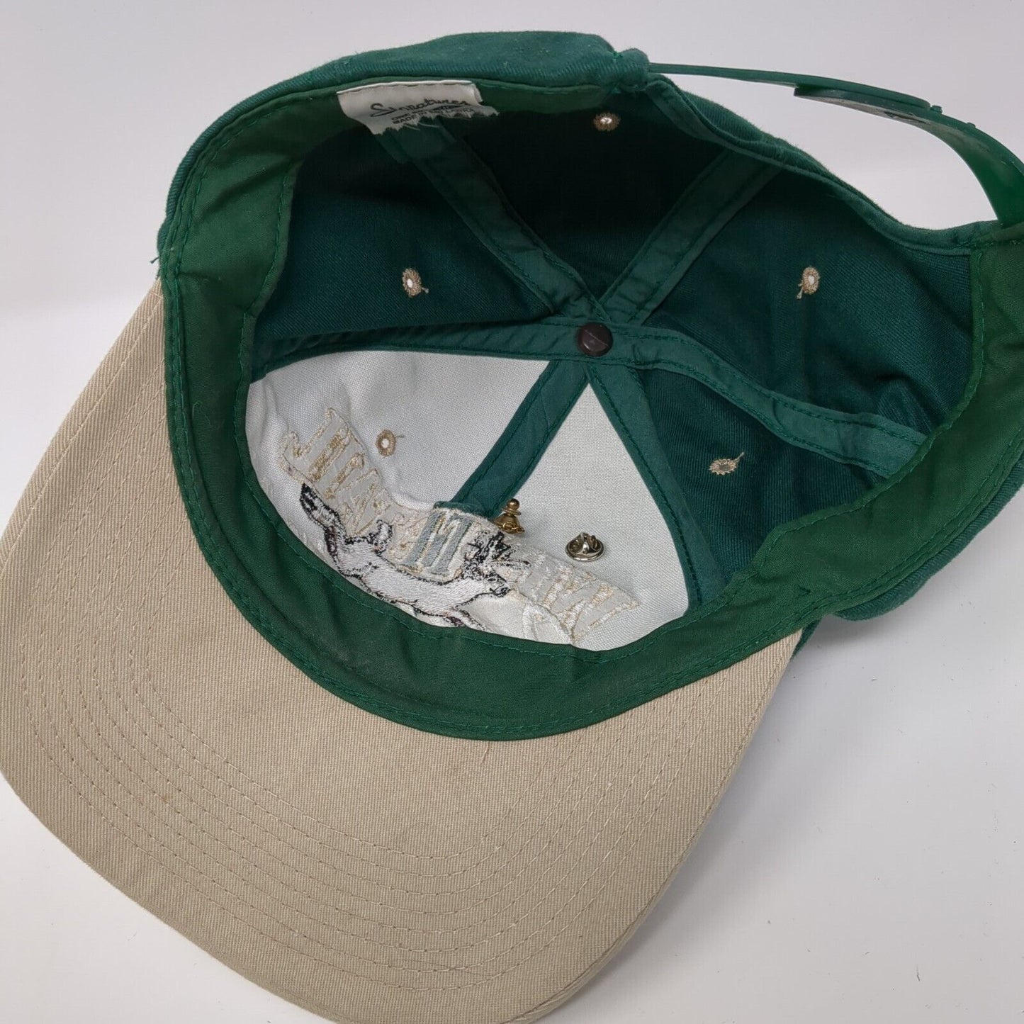 Whitetail Country Snapback Hat Multi OSFA Embroidered Pins Signatures