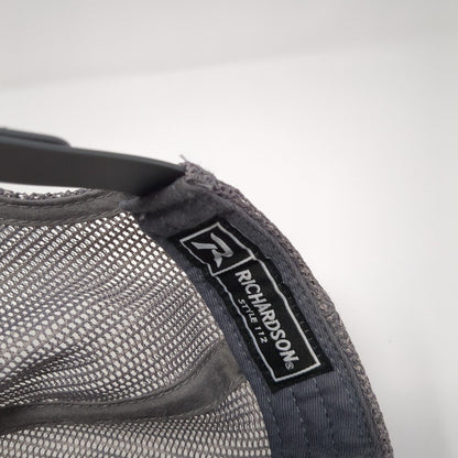 Idaho Snapback Trucker Hat Gray One Size Mesh Back Hunting Richardson