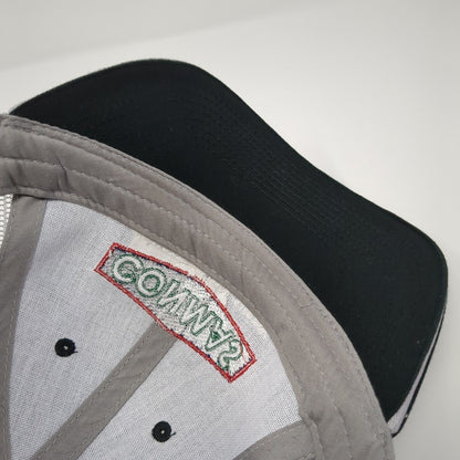 Conmas Construction Supply Strapback Trucker Hat Black One Size Mesh Back