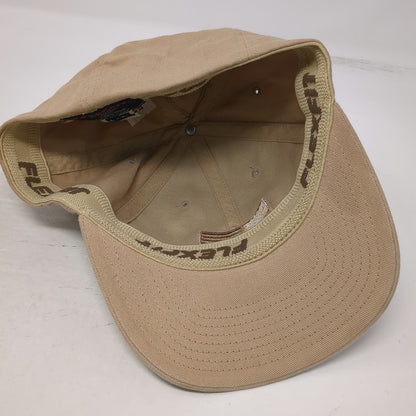 Flexfit Baseball Cap Beige XL Subdued American Flag Tactical Fitted Hat