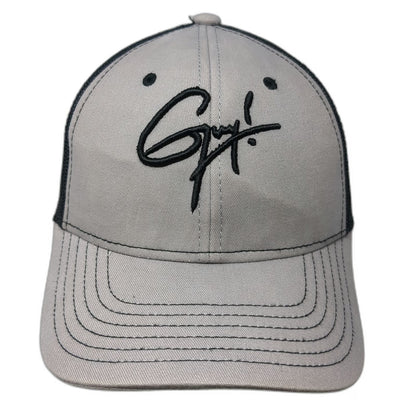 American Witch Trucker Hat Gray One Size Cancun Signature Graphic Snapback