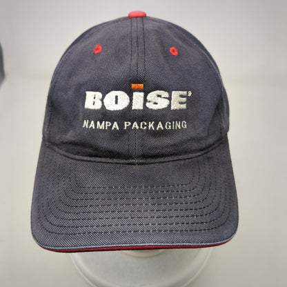 Boise Nampa Packaging Strapback Hat Blue One Size Embroidered Yupoong