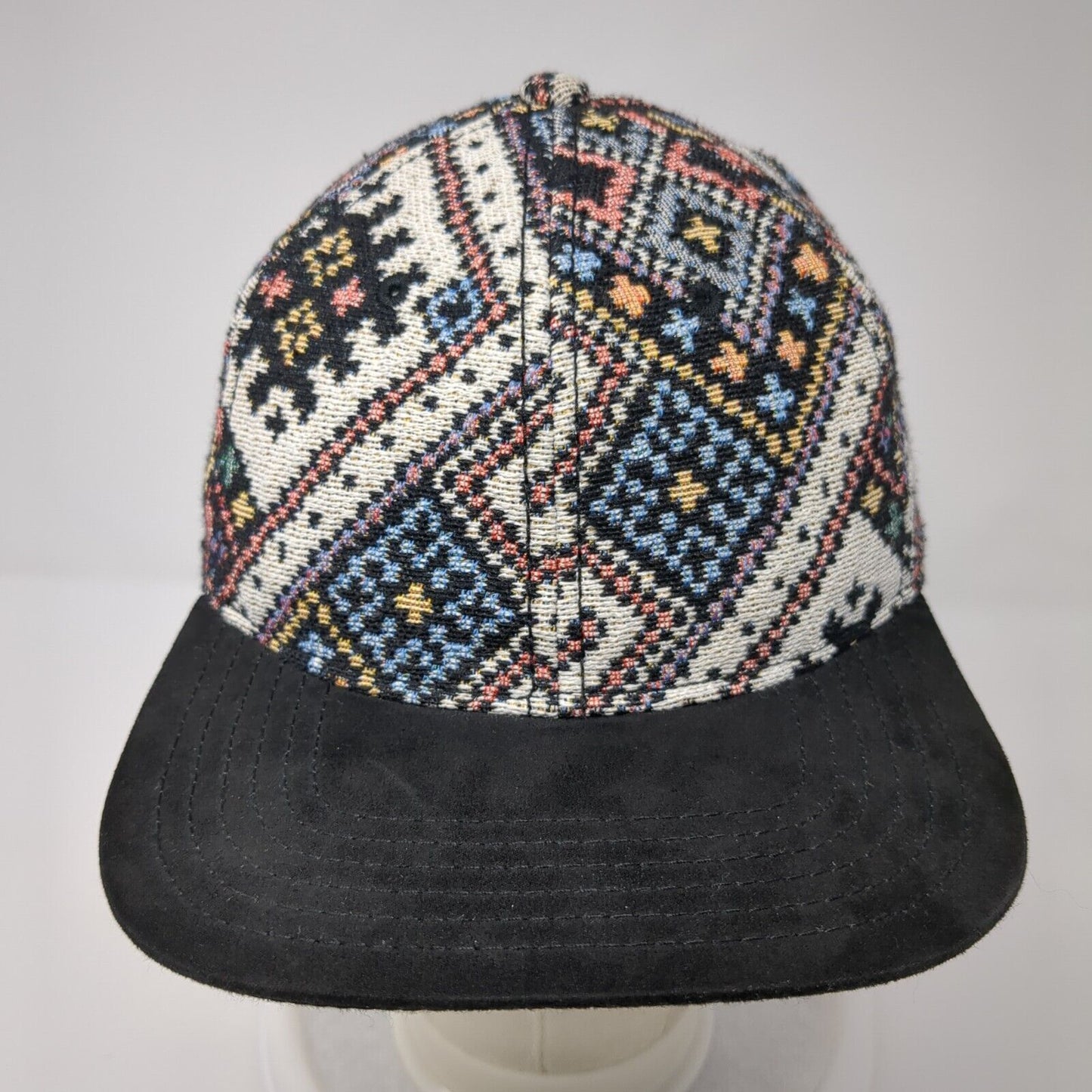 Art Class Snapback Hat Multi One Size Adjustable Geometric Colorblock