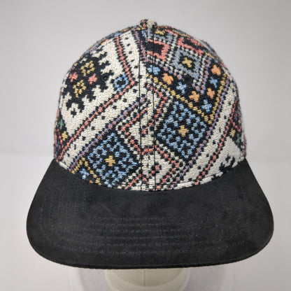 Art Class Snapback Hat Multi One Size Adjustable Geometric Colorblock