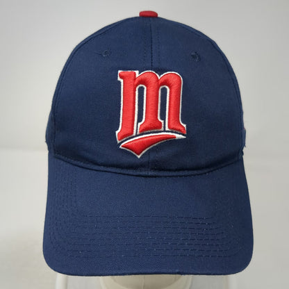 Minnesota Twins MLB OC Sports Blue Baseball Cap One Size Gray Underbrim Logo
