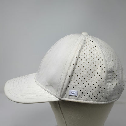 Melin Trucker Hat White L A-Game Hydro Perforated Snapback Performance Golf