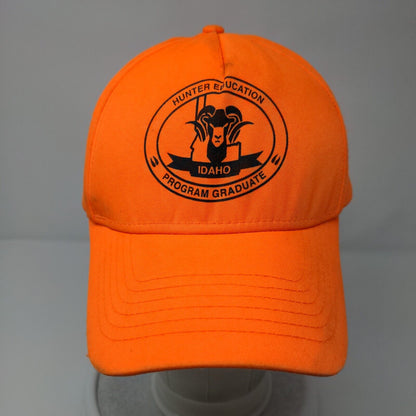 Idaho Hunter Education Program Graduate Snapback Hat Orange OSFM Otto
