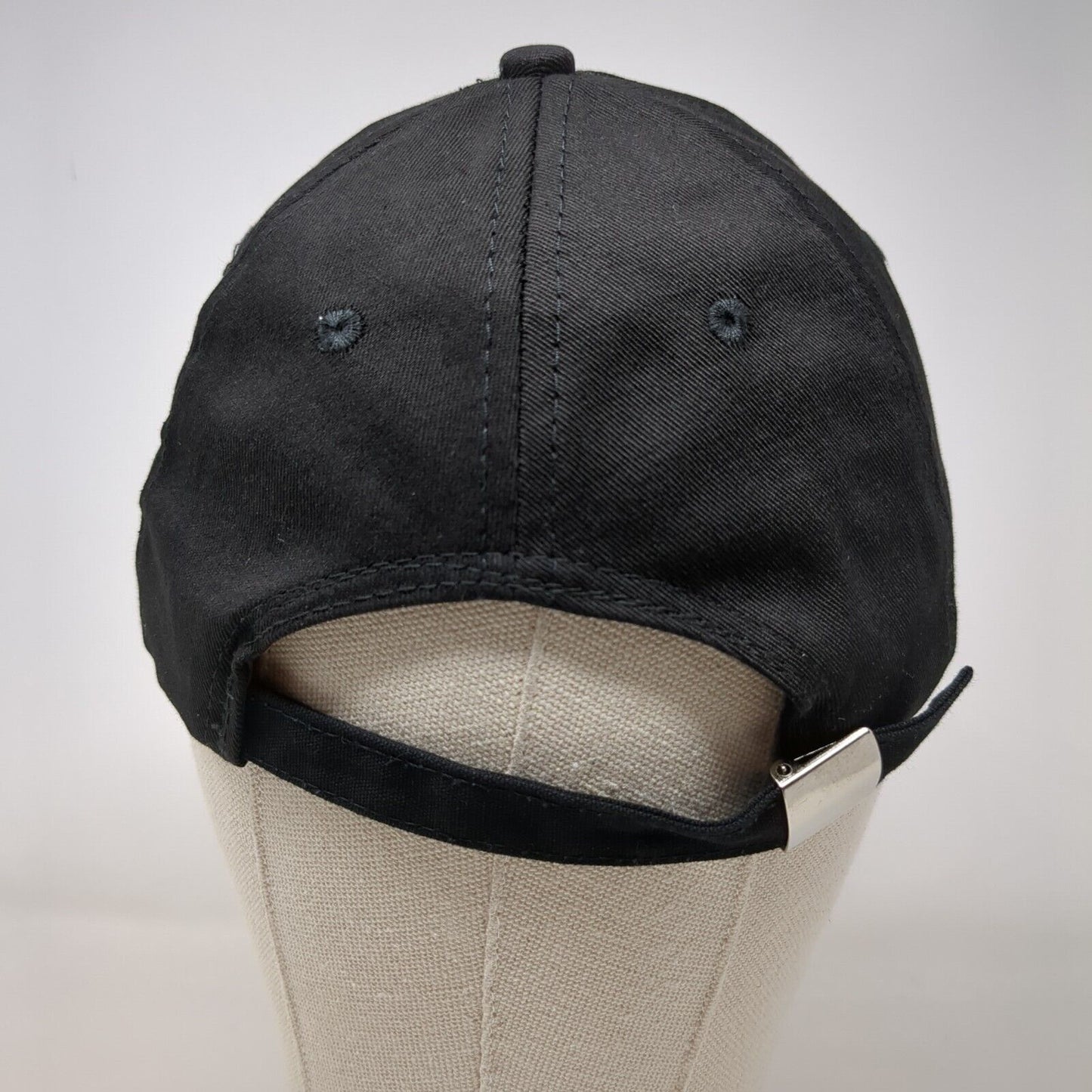 Let's Go Brandon Slideback Hat Black One Size Adjustable Embroidered Patriotic