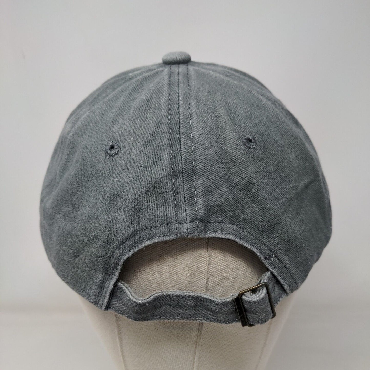 It's A Good Day To Play Pickleball Slideback Hat Gray One Size Adjustable Cotton