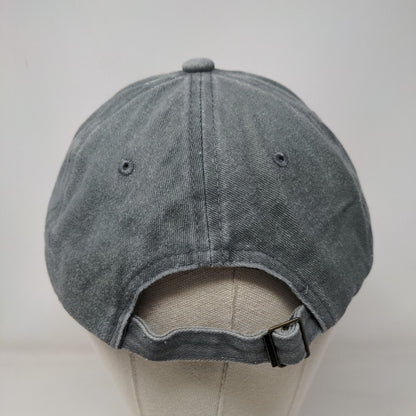It's A Good Day To Play Pickleball Slideback Hat Gray One Size Adjustable Cotton