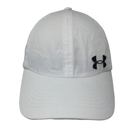 Under Armour Women's Slideback Hat White OSFA Solid Embroidered Logo