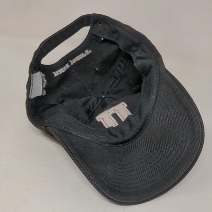 JJ Jimmy John's Slideback Hat Black One Size Embroidered 6 Panel