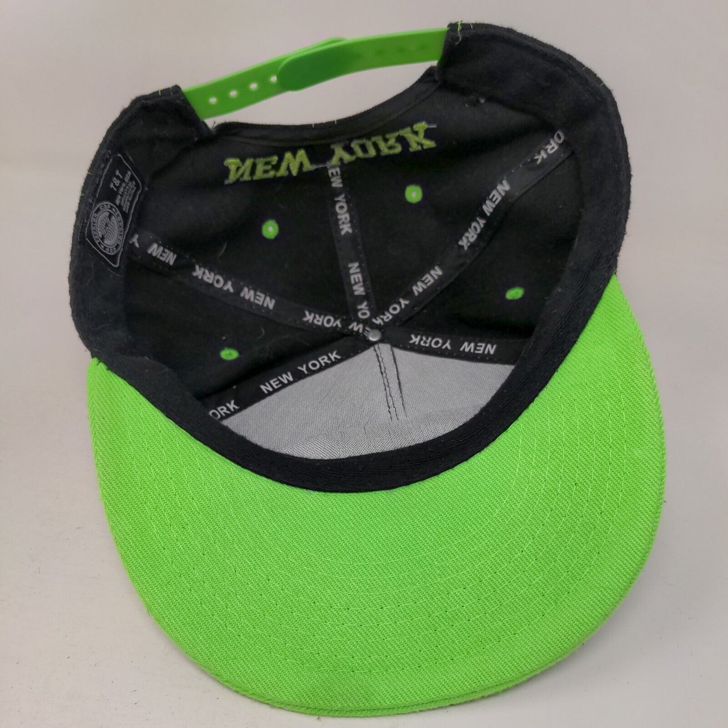 NY New York Snapback Hat Multicolor One Size Embroidered 6 Panel Fashion Cap