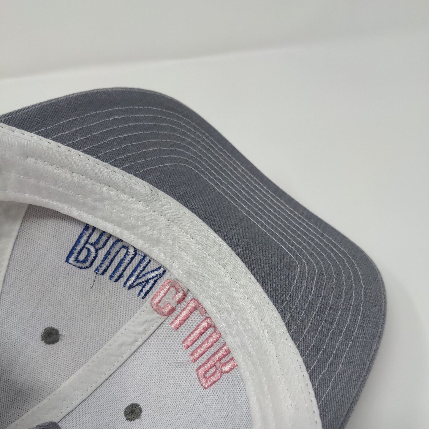 Run Club Ladies Ponyback Snapback Trucker Hat Gray One Size Port Authority