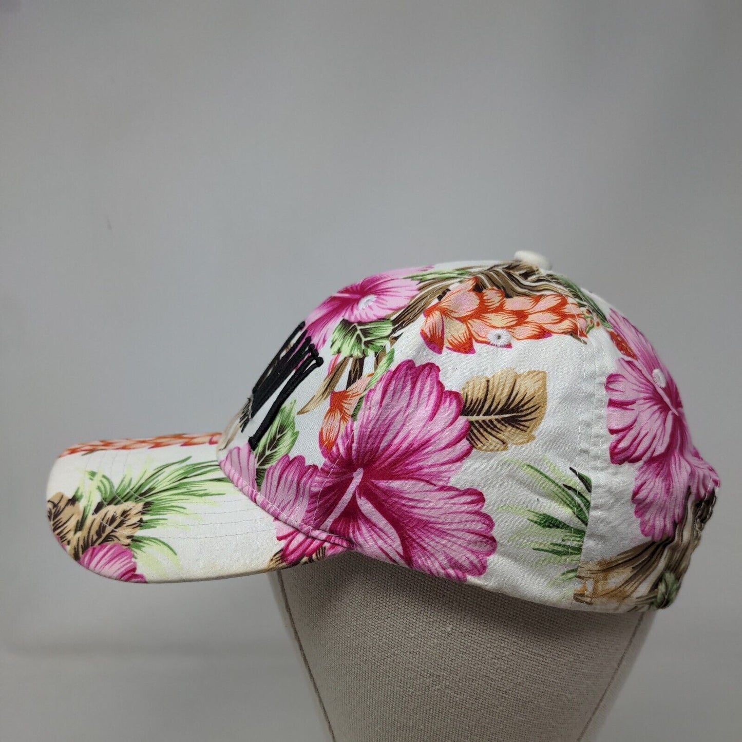 Germany Downtown Slideback Hat Multicolor One Size Adjustable Floral 6 Panel