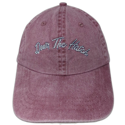 Port & Company Pink Baseball Cap One Size Down The Hatch Rope Slideback Hat
