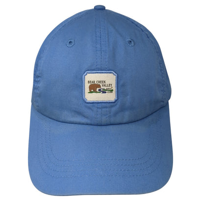 Bear Creel Valley Golf Club Baseball Cap Blue One Size Adjustable Imperial