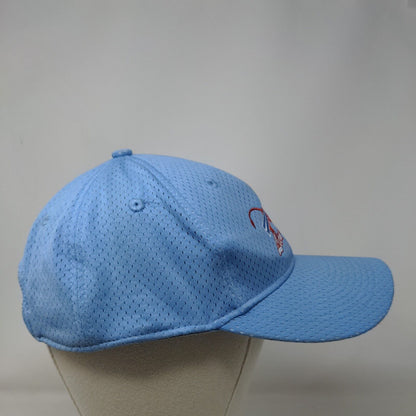 Augusta Men's Strapback Mesh Hat Blue Polyester Embroidered Lion Pride K Logo