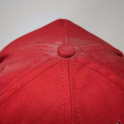 Paramount Apparel 5 Panel Red Hat One Size Kodak Industrial Imaging Rope Strap
