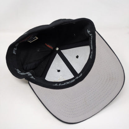 WYR Clothing Fitted Hat Black S/M Embroidered Solid Flexfit Yupoong