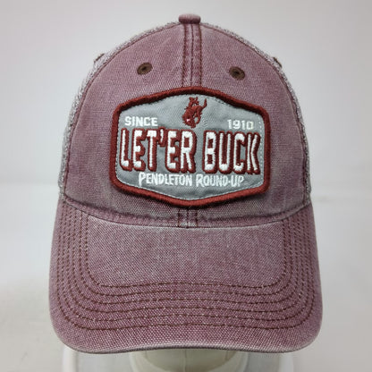 Legacy Trucker Hat Red One Size Pendleton Round-Up Bucking Bronco Patch Mesh