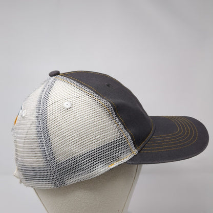 Schluter Systems Strapback Trucker Hat Gray OS Adjustable Embroidered Mesh Back